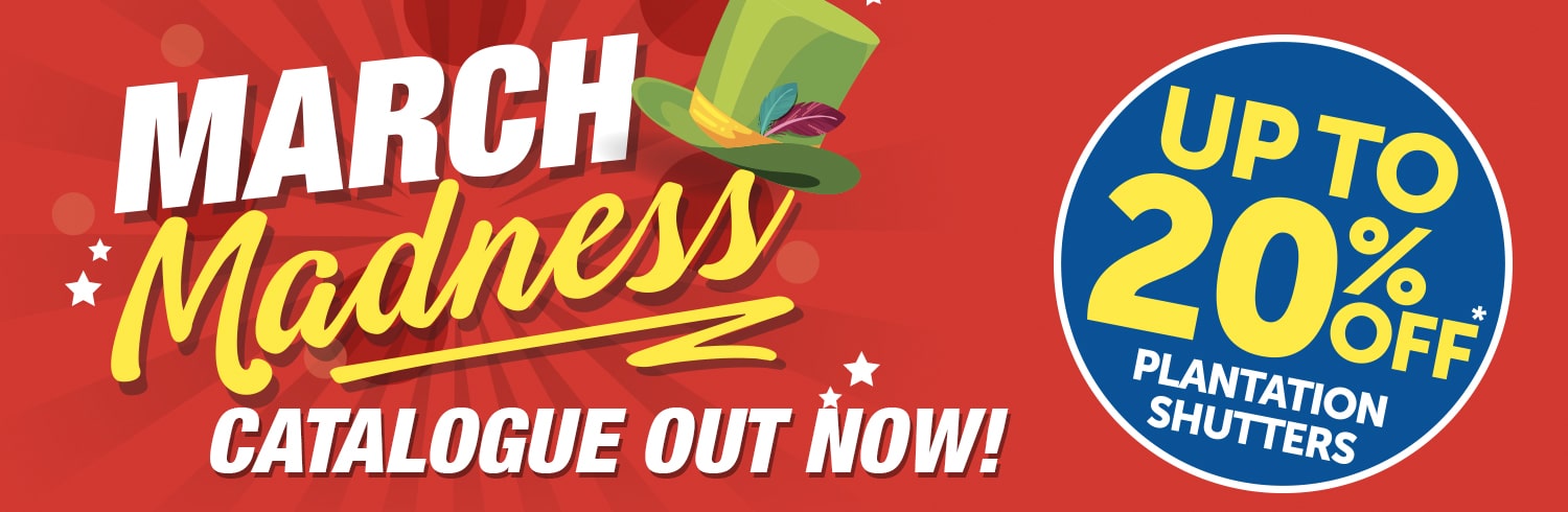 March Madness 2026 - Plantation Shutters