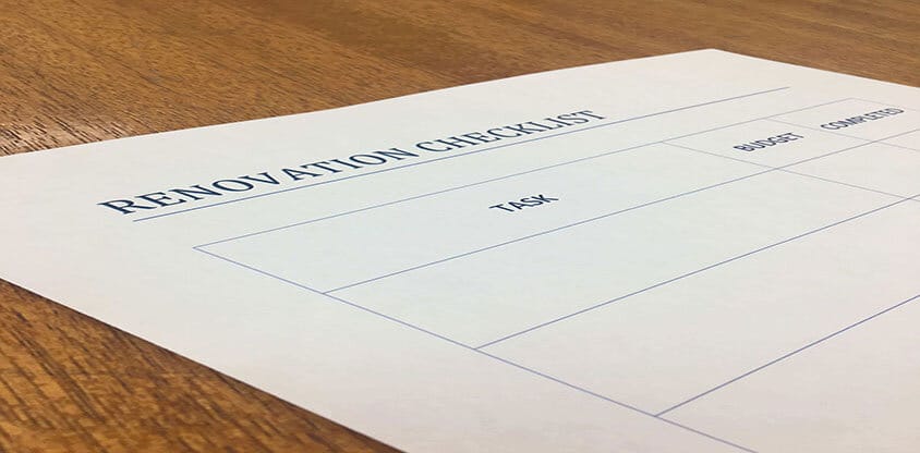 Beautiful view of Diy Home Renovation Checklist