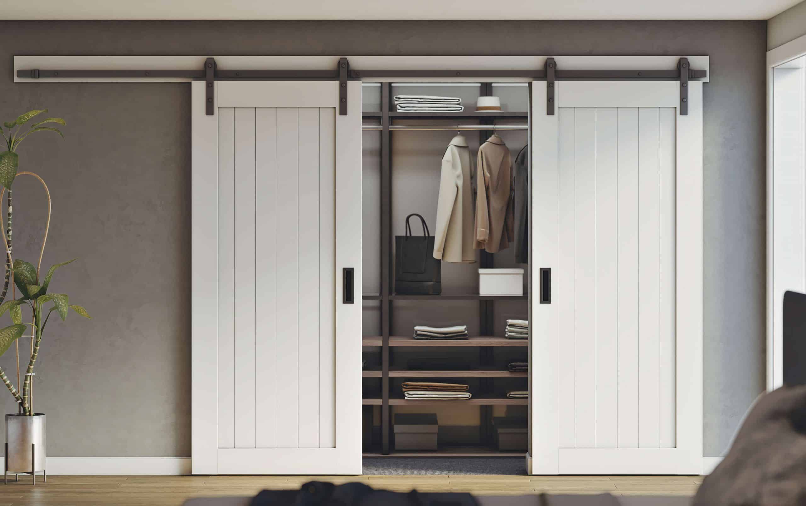 Changing wardrobe best sale doors to mirrored