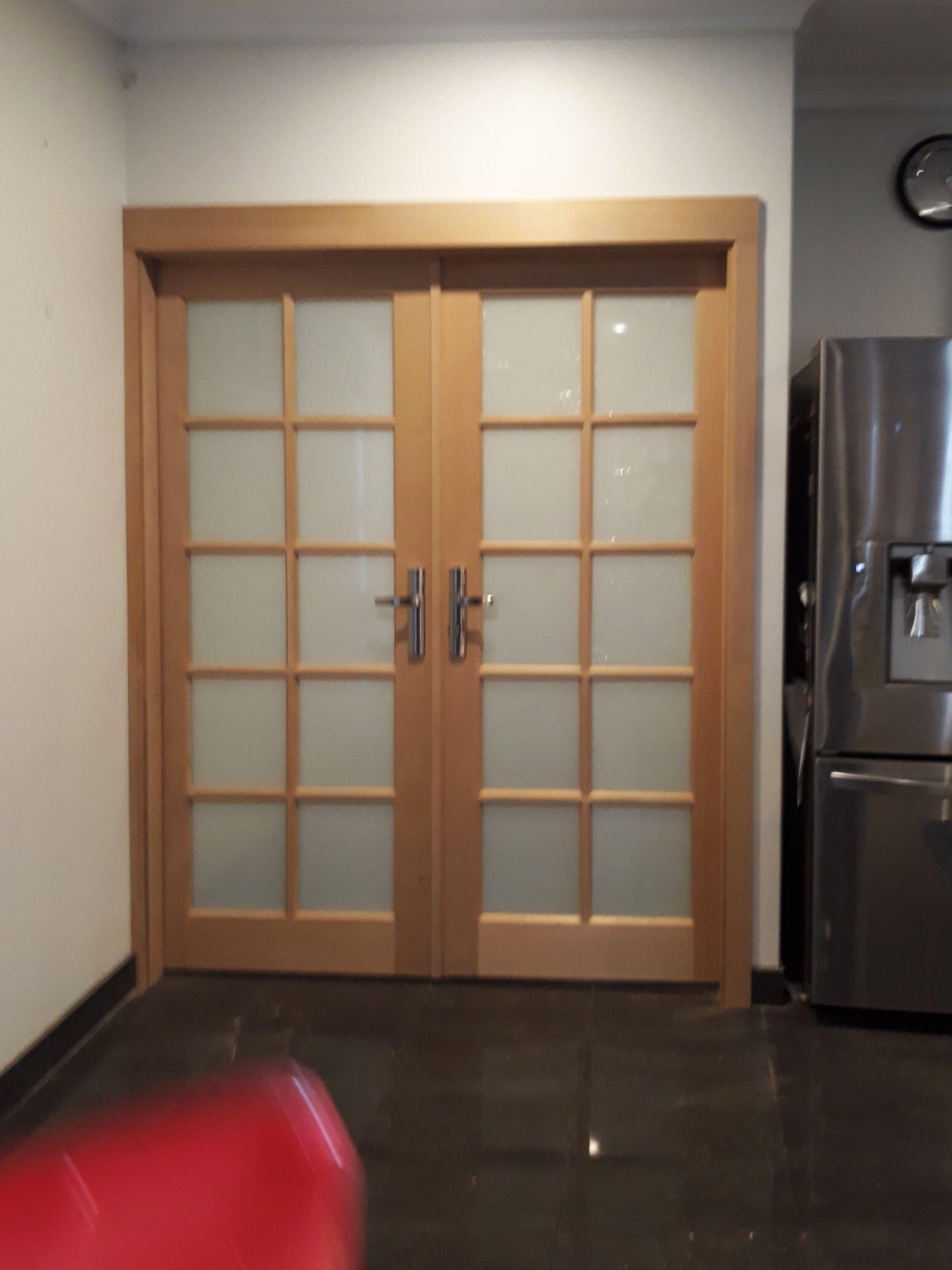 Doors Plus-Internal-Double French doors-raw-unfinished-with passege sets-for living room
