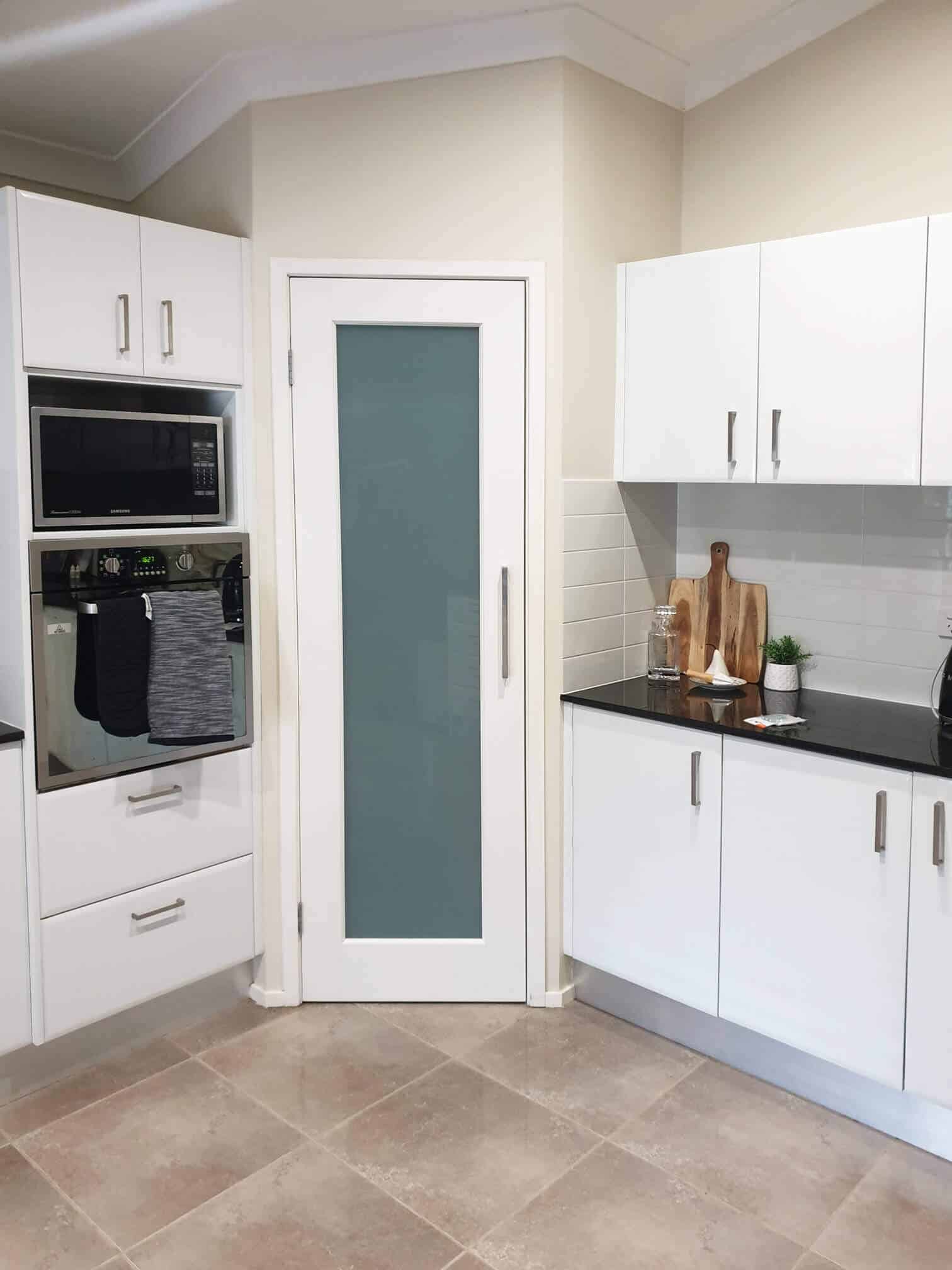 Shaker style pantry door deals