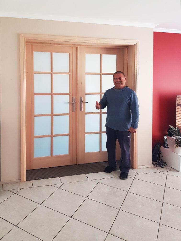 Doors-Plus-timber-translucent-safeglass-double-internal-raw-french-hinged-door-with stainless steel-hardware