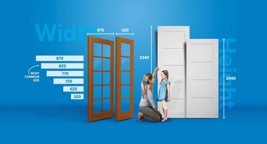 standard internal door sizes and their measurements