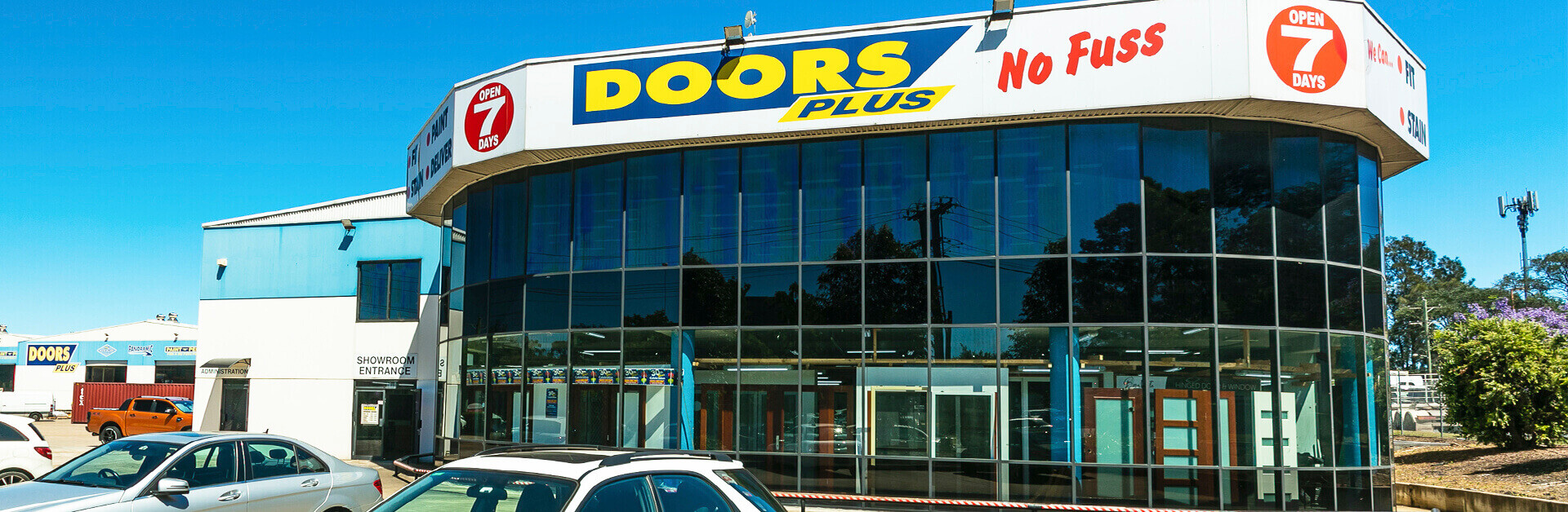 Doors Plus Minchinbury Store in Sydney, New South Wales outer view