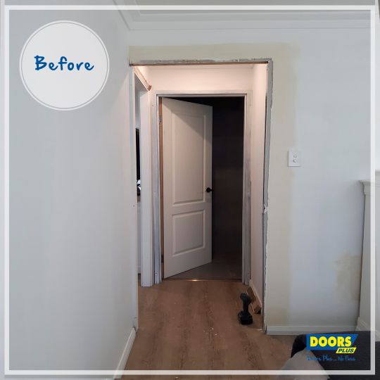 Doors Plus - Before and After Comparison - Before