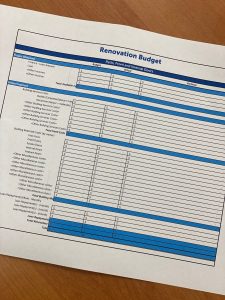 Internal Door Fitting Cost Estimation Sheet