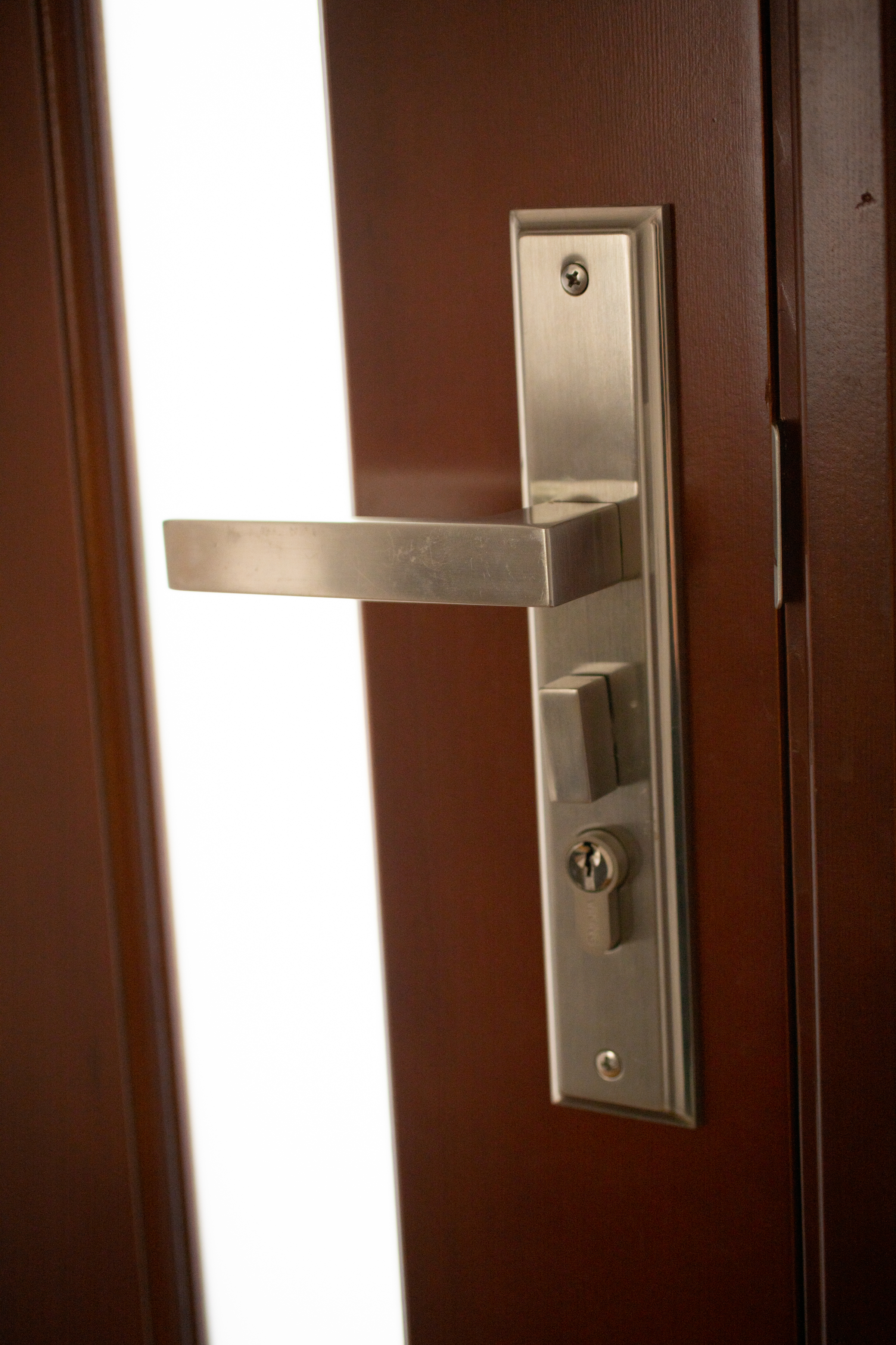 Doors Plus - Pull Handle Entrance Lock Set with Turn Snib Lock