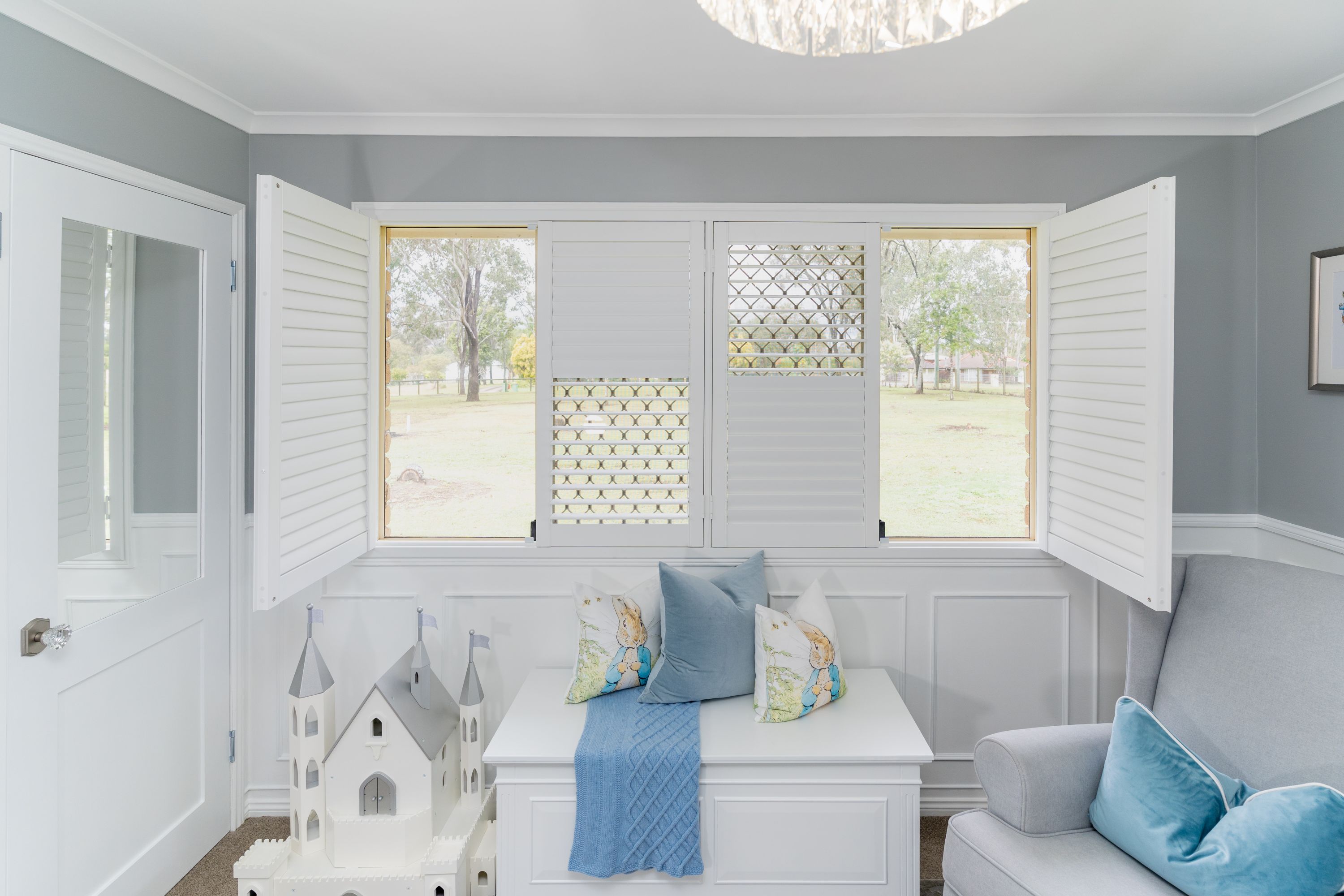 Doors Plus - Plantation Shutters - 4 Panels