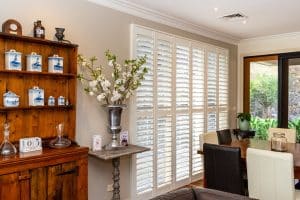 Doors Plus - Long Plantation Shutters in Living Room