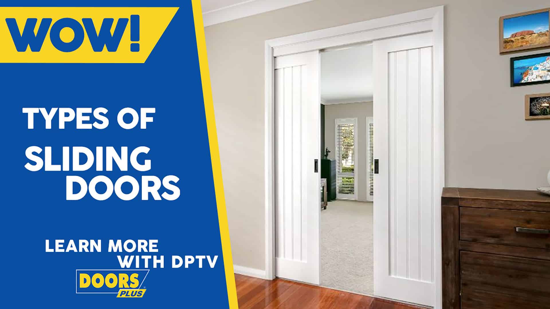 Barn door on sale closet doors