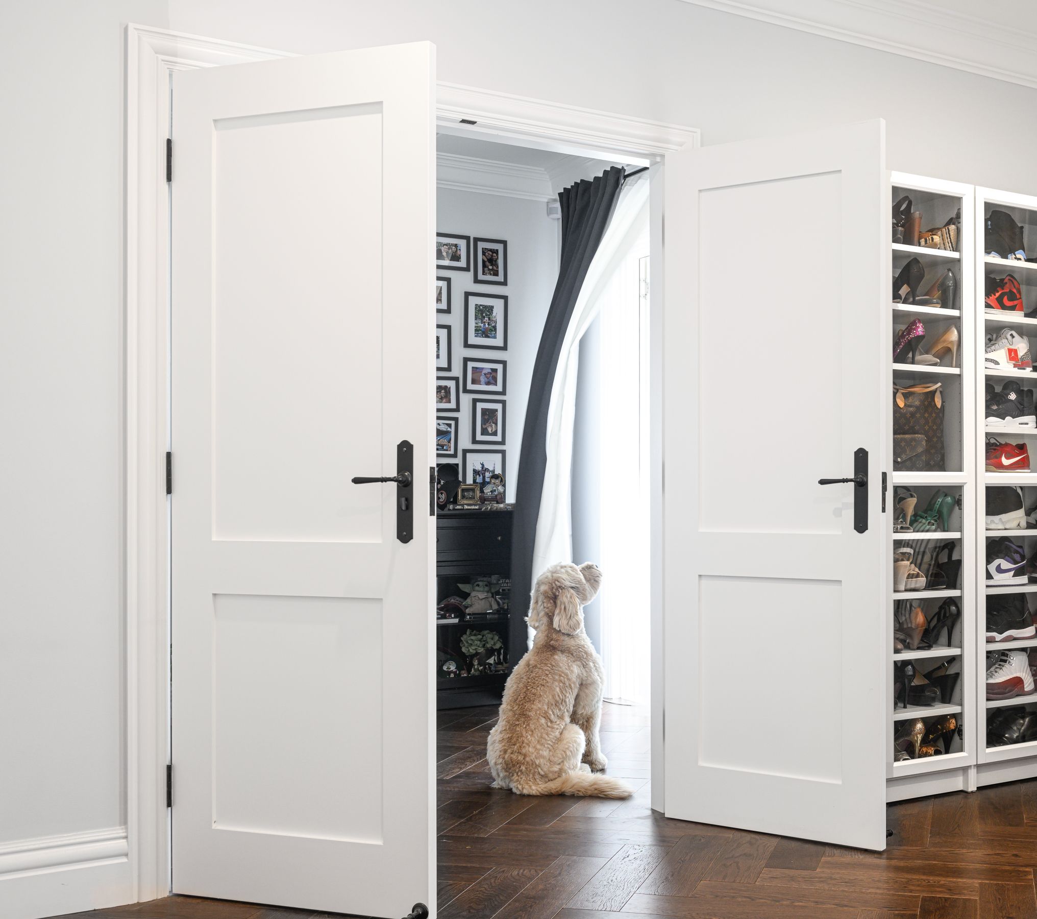 Doors Plus - Double Doors in Living Room - Shaker Style door