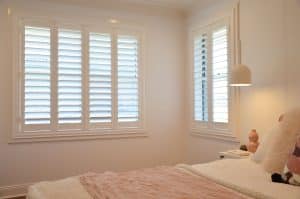 Doors Plus - Plantation Shutters in Bedroom