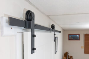 Doors Plus - Carbon Black Track for Barn Door