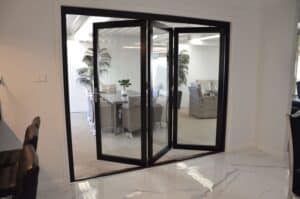 Doors Plus - Black Aluminium Bifold Doors - Room Dividers