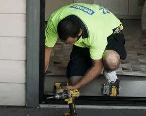 Doors Plus - Fitter Removing Sliding Door