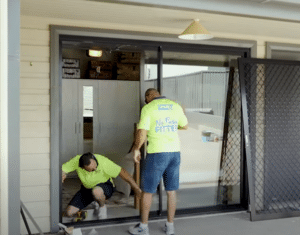 Doors Plus - Fitter Taking Off Sliding Door