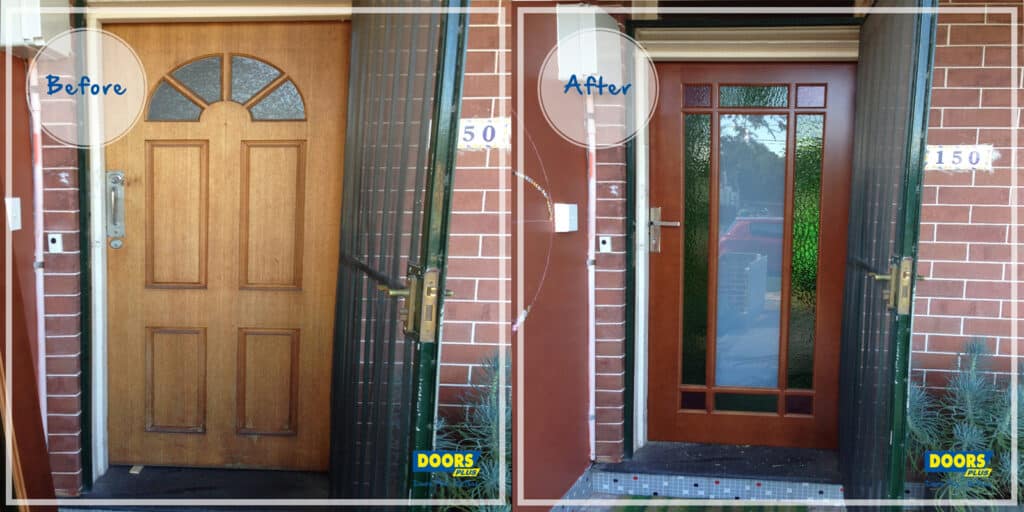 Doors Plus - Before and After Photos - Victorian Door
