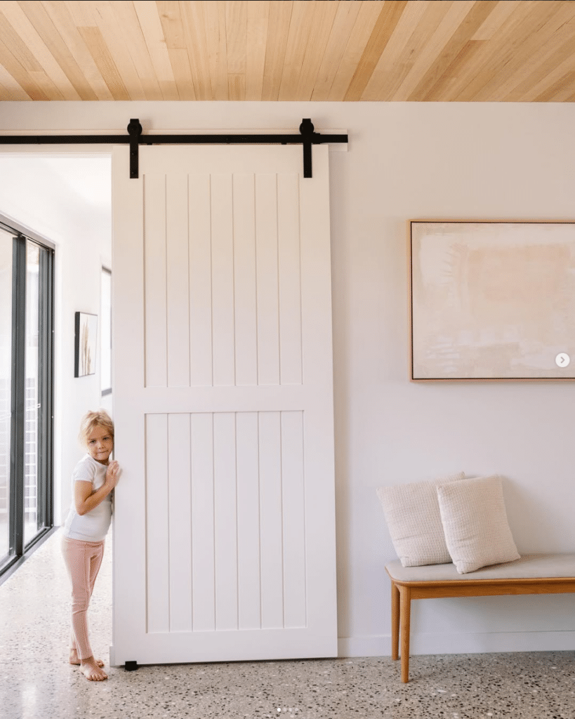 Doors Plus - Barn Door Leading to Kids Room
