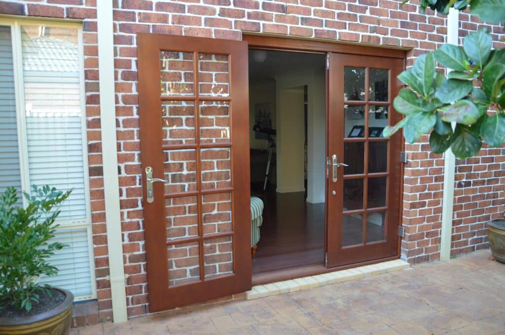 Doors Plus - French Door Opening Outwards