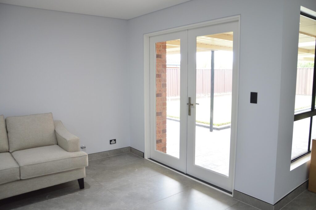 Doors Plus - French Door with large glass panel