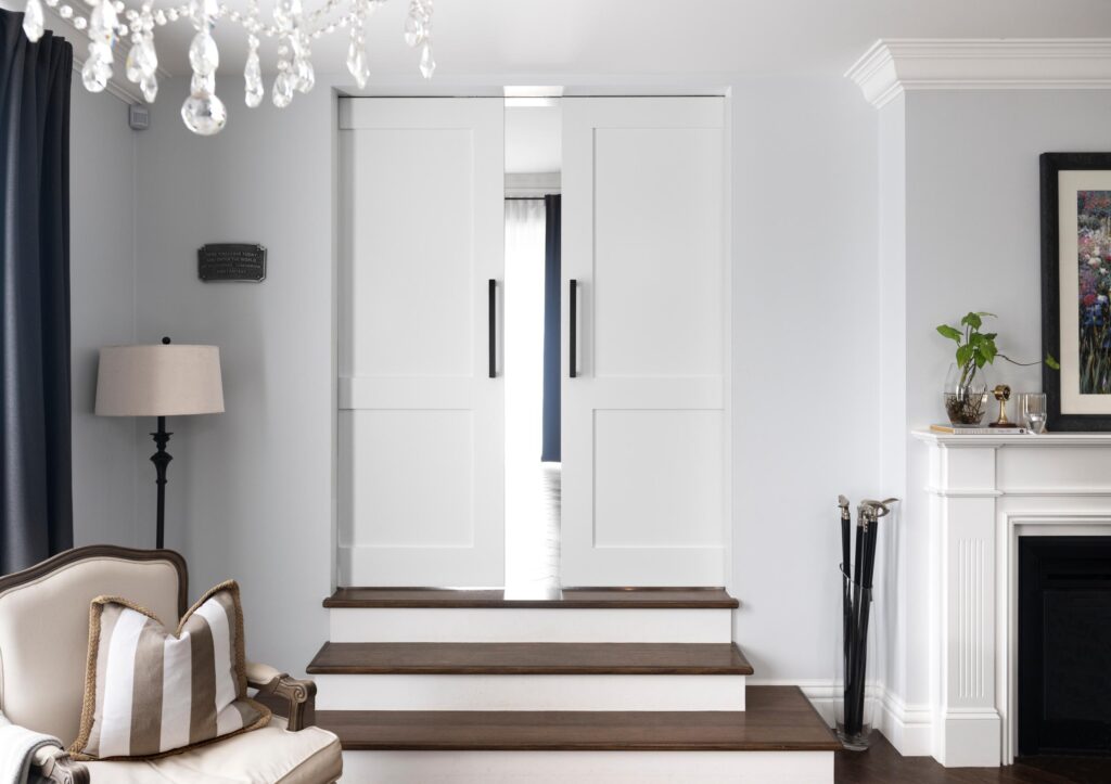 Doors Plus - Double Shaker Doors - Painted White