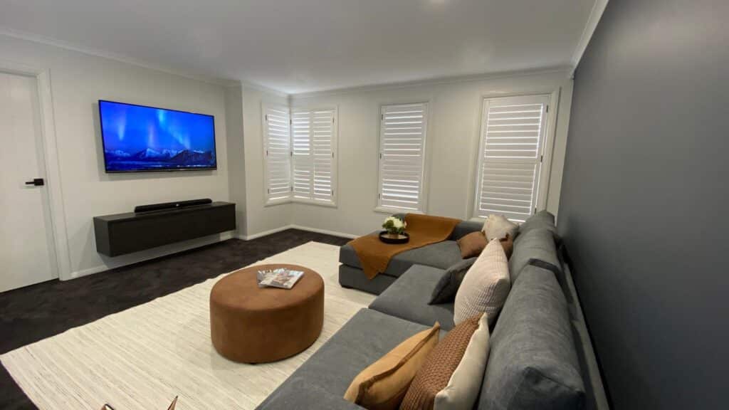 Doors Plus - Plantation Shutters in Lounge Room