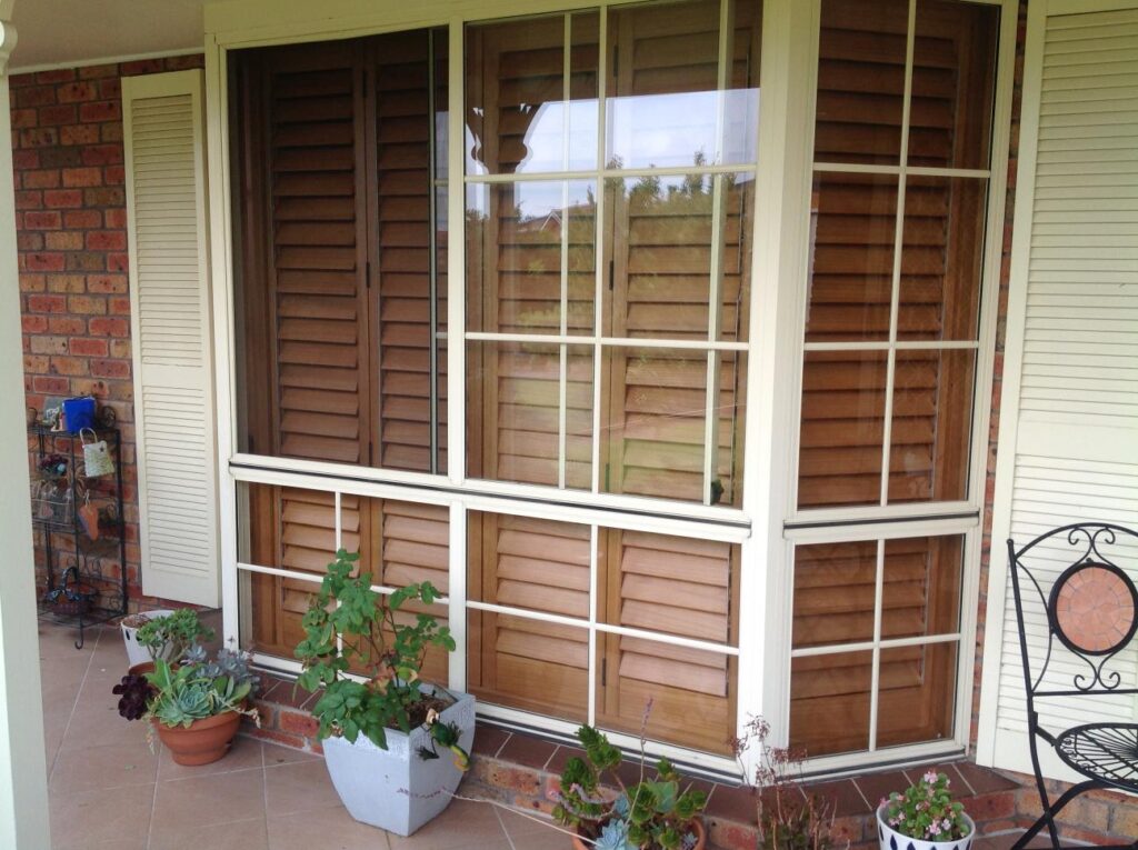 Doors Plus - Timber Plantation Shutters - Bay Window
