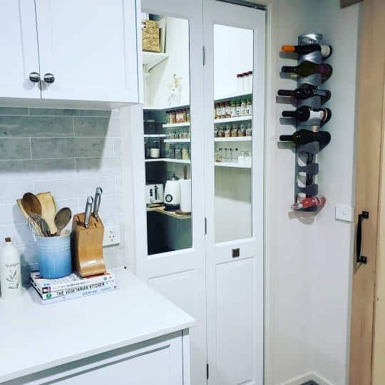 Doors Plus - White Bifold Door in Pantry