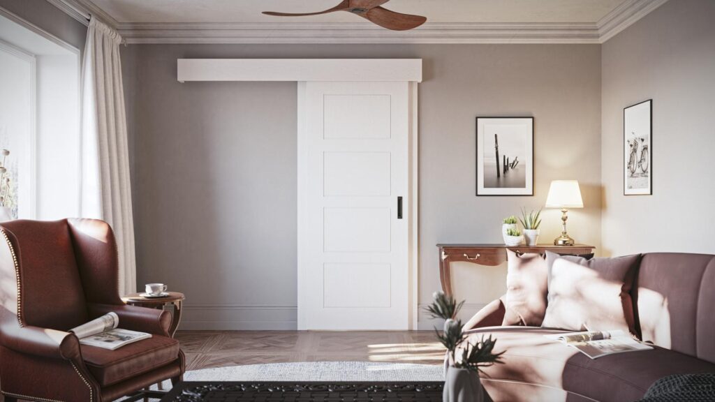 Doors Plus - White Slider Door