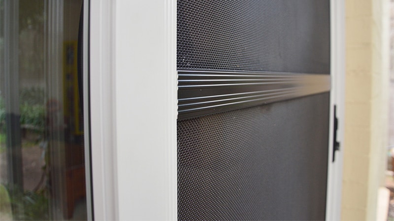 Doors Plus - Sliding Door in Backyard - Aluminium Mesh - Small