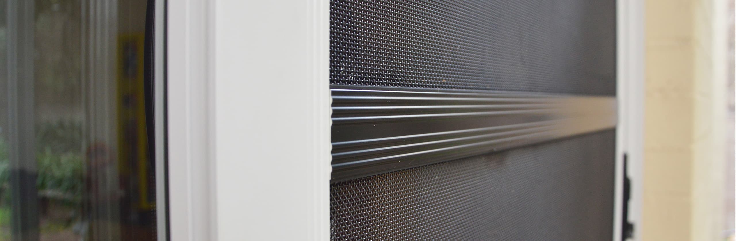 Doors Plus - Sliding Door in Backyard - Aluminium Mesh