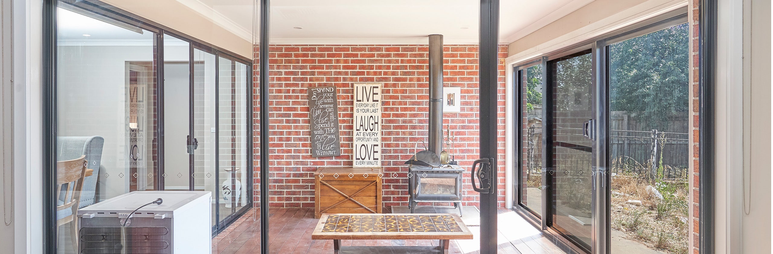 Doors Plus - Sliding Door in Backyard - Large