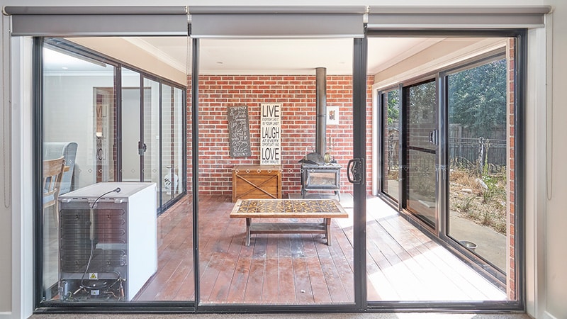 Doors Plus - Sliding Door in Backyard - Small