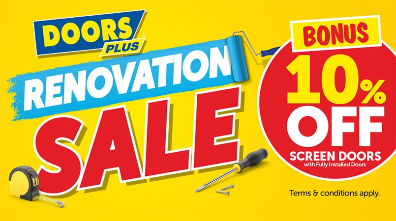 Renovation Sale 2026 Web-Banner Small - 10% OFF Screen